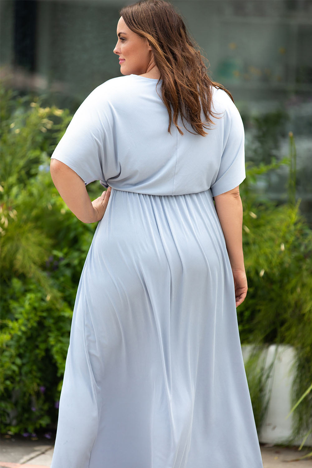 Happily Ever After Maxi Dress- Pastel Blue