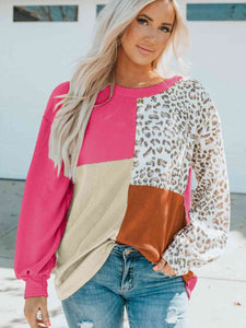 It's A New Day Leopard Sweatshirt