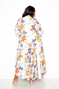 Cool Breeze and Puff Sleeves Dress