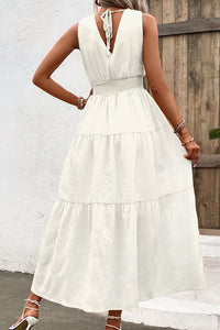 More To Love Sleeveless Tiered Dress
