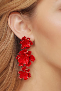 3 petals  Earrings